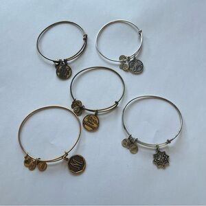 Alex and Ani Assorted Charm Bracelets
